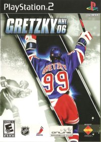 Gretzky NHL 06 Playstation 2 US box art